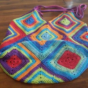 Hand made crochet bag